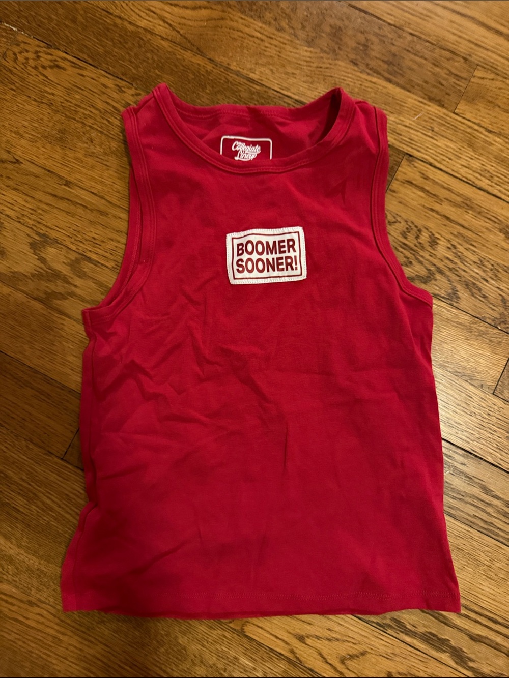 Boomer Sooner Red Tank Top